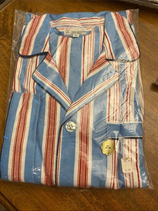 Hutzler’s Other - Vintage New in Package Old Stock!!! Vintage HUTLER’S Men’s Pajamas